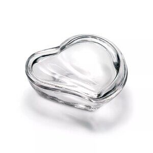 New in Box - Elsa Peretti for Tiffany Heart Box in Crystal